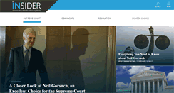 Desktop Screenshot of insideronline.org